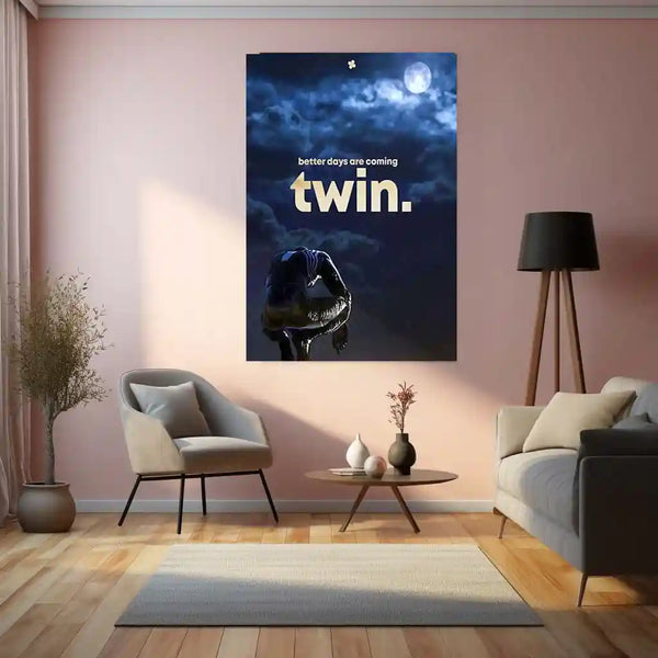 Quote Metal Poster | Spider-Man – Better Days Are Coming | Hope, Resilience & Quiet Strength Metal Frame - TURTLEWINGS 