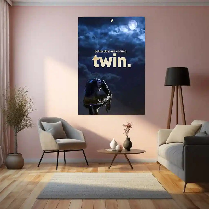 Quote Metal Poster | Spider-Man – Better Days Are Coming | Hope, Resilience & Quiet Strength Metal Frame - TURTLEWINGS 