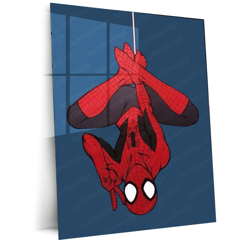 Spider-Man – Marvel Superhero Metal Frame | Wall Art for Kids & Fans 05 - TURTLEWINGS 