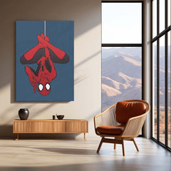 Spider-Man – Marvel Superhero Metal Frame | Wall Art for Kids & Fans 05 - TURTLEWINGS 