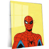 Minimalist Spider-Man Metal Poster – Sleek & Modern Wall Art