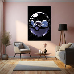 Squirtle – Pokémon Metal Frame | Water-Type Starter Wall Art 01 - TURTLEWINGS 