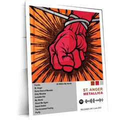 Metallica Complete Collection | Set of 11 | Set of 8 | Set of 4 | Album Posters Metal Frames Heavy Riffs. Legendary Albums. Thrash Metal History on Your Walls. - TURTLEWINGS 