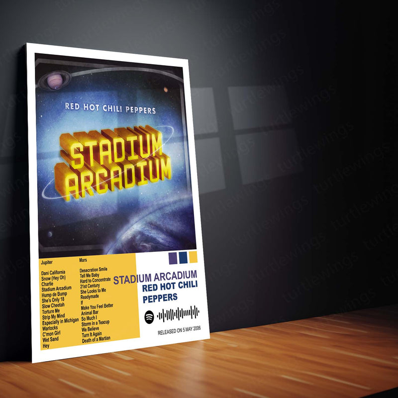 Red Hot Chili Peppers – Complete Album Collection | Set of 11 | Set of 8 | Set of 4 | Premium Metal Poster - TURTLEWINGS 