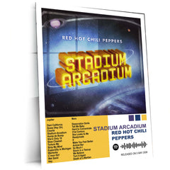 Red Hot Chili Peppers – Complete Album Collection | Set of 11 | Set of 8 | Set of 4 | Premium Metal Poster - TURTLEWINGS 