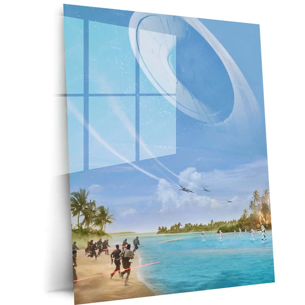 Star Wars – Various Metal Frame | Cinematic Sci-Fi Wall Art | Premium Metal Poster