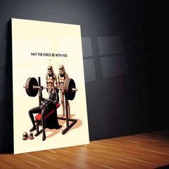Star Wars Gym Metal Poster – Train Like a Jedi or Sith! - TURTLEWINGS 