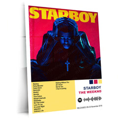 The Weeknd – Complete Album Collection | Set of 10 | Set of 8 | Set of 4 | Premium Metal Poster Set