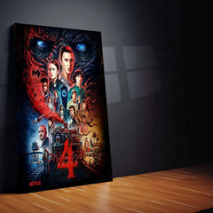 Stranger Things Metal Poster – The Upside Down Awaits! - TURTLEWINGS 