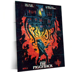 Stranger Things Metal Poster – The Upside Down Awaits 12 - TURTLEWINGS 