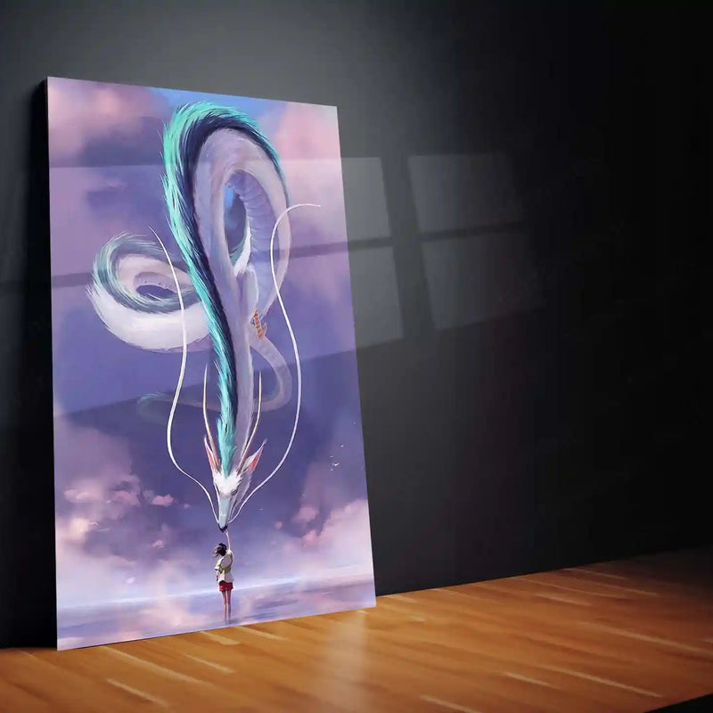 Studio Ghibli Metal Frame | Aesthetic Anime Wall Art | Premium Metal Poster