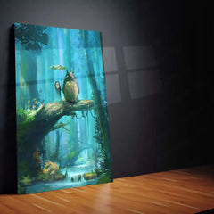 Studio Ghibli Metal Frame | Aesthetic Anime Wall Art | Premium Metal Poster 01