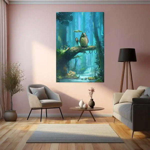 Studio Ghibli Metal Frame | Aesthetic Anime Wall Art | Premium Metal Poster 01