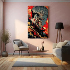 Ryomen Sukuna - Jujutsu Kaisen Metal Poster | Cursed King | Anime Wall Art - TURTLEWINGS 
