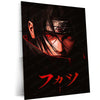 Itachi Uchiha Super Realistic Movie Poster | Naruto Anime Metal Wall Art