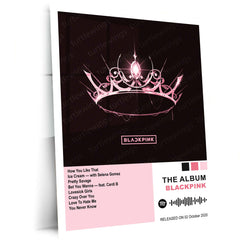 BLACKPINK – Complete Album Collection | Set of 8 | Set of 4 | Premium Metal Poster Set