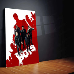 The Boys Metal Poster – Gritty Superhero Wall Art | Dark Action Series Decor - TURTLEWINGS 