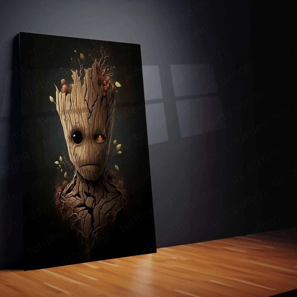 The Groot Metal Poster – Guardians of the Galaxy Wall Art | Marvel Fan Decor - TURTLEWINGS 