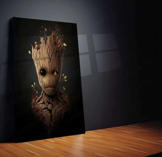 The Groot Metal Poster – Guardians of the Galaxy Wall Art | Marvel Fan Decor - TURTLEWINGS 