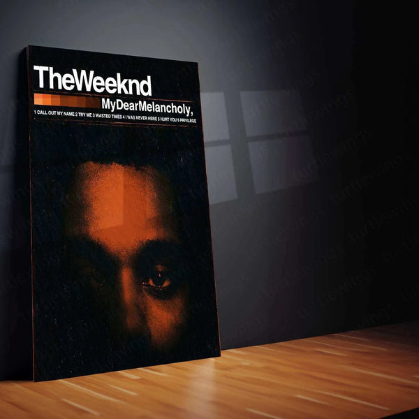 The Weeknd Metal Poster – Iconic Music & Pop Art | Stylish R&B Wall Decor 2 - TURTLEWINGS 