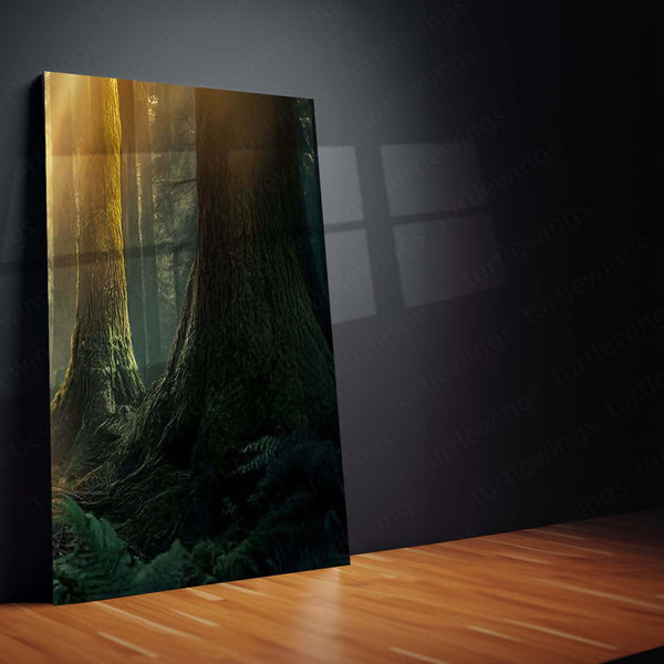 Superhero Metal Poster Set of 3 | Thor | Forest Warrior with Stormbreaker Triptych Wall Art – product image 5