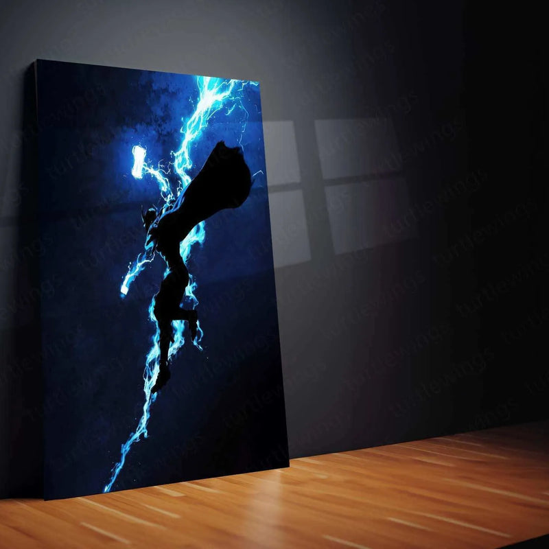 Thor Metal Poster - TURTLEWINGS 