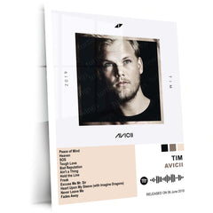 Avicii – Complete Album Collection | Set of 8 | Set of 4 | Premium Metal Poster Set
