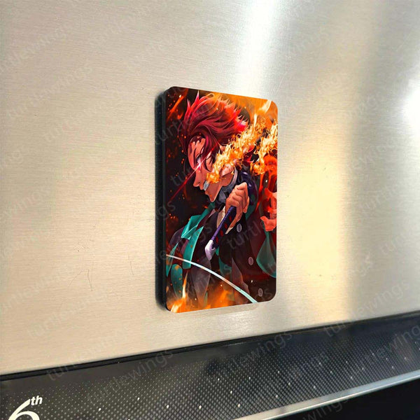 Demon Slayer Anime – Set of 5 Fridge Magnets
