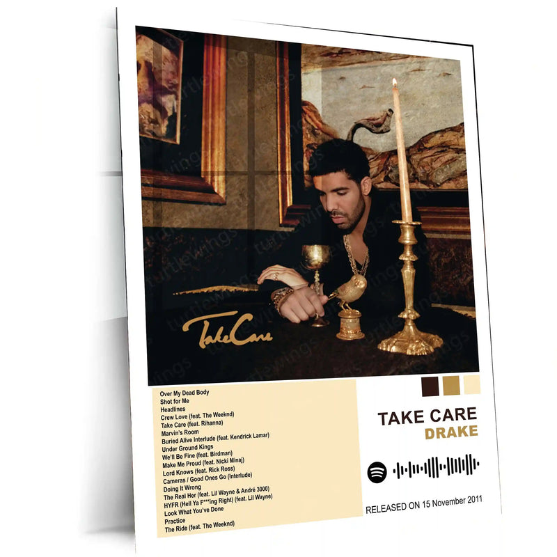 Drake Complete Collection | Set of 11 | Set of 8 | Set of 4 | Album Posters Metal Frames Global Hits. Moody Aesthetics. Hip-Hop Royalty on Your Walls. - TURTLEWINGS 