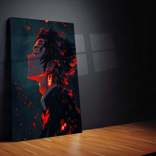 Anime Metal Poster |  Tanjiro – Demon Slayer Metal Poster | Epic Anime Wall Art
