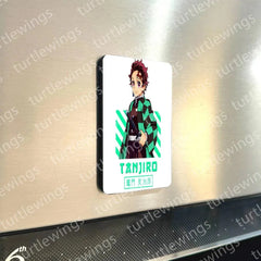 Fridge Magnets | Tanjiro Kamado Demon Slayer Combo Fridge Magnet Set – Ultimate Anime Collection Set of 6 ( 60 x 80 mm) - TURTLEWINGS 