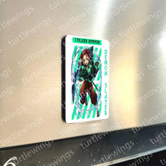 Fridge Magnets | Tanjiro Kamado Demon Slayer Combo Fridge Magnet Set – Ultimate Anime Collection Set of 6 ( 60 x 80 mm) - TURTLEWINGS 