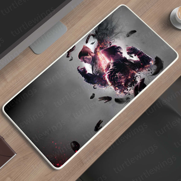 Tekken 8 Deskmat – Heihachi vs Jin Showdown Art