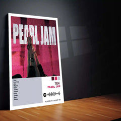 Pearl Jam Complete Collection | Set of 11 | Set of 8 | Set of 4 | Album Posters Metal Frames Grunge Legacy. Raw Emotion. Seattle Sound Forever. - TURTLEWINGS 