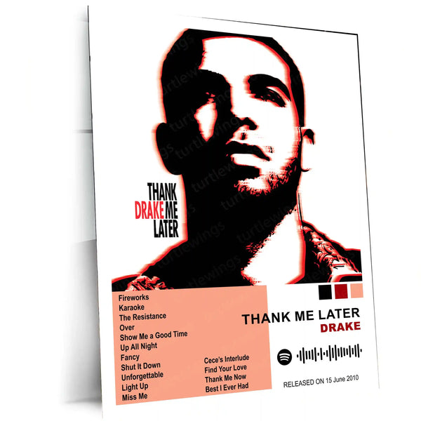 Drake Complete Collection | Set of 11 | Set of 8 | Set of 4 | Album Posters Metal Frames Global Hits. Moody Aesthetics. Hip-Hop Royalty on Your Walls. - TURTLEWINGS 