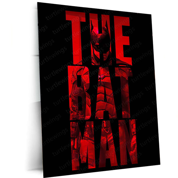 The Batman – Dark Knight Vengeance Metal Poster | DC Comics Wall Frame