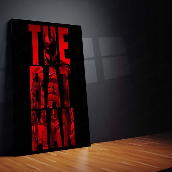 The Batman – Dark Knight Vengeance Metal Poster | DC Comics Wall Frame