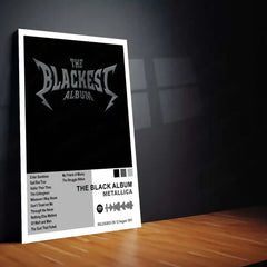 Metallica Complete Collection | Set of 11 | Set of 8 | Set of 4 | Album Posters Metal Frames Heavy Riffs. Legendary Albums. Thrash Metal History on Your Walls. - TURTLEWINGS 