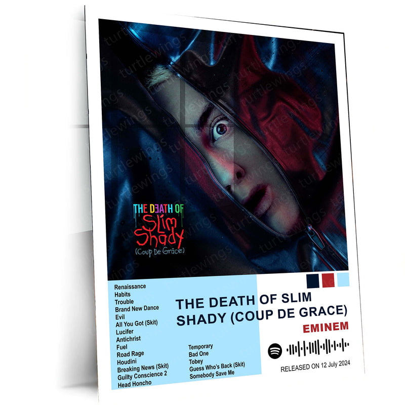 Eminem – Complete Album Collection | Set of 11 | Set of 8 | Set of 4 | Premium Metal Poster