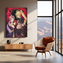 Anime Metal poster | The First Berserker – Flames of Wrath Metal Frame