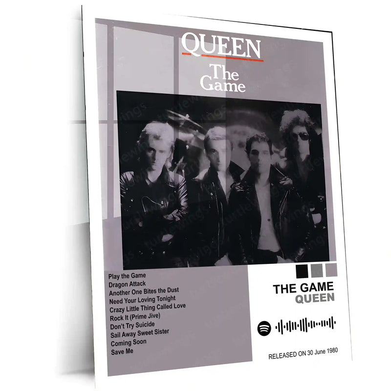 Queen Complete Collection | Set of 11 | Set of 8 | Set of 4 | Album Posters Metal Frames Rock Royalty. Stadium Anthems. Timeless Legends. - TURTLEWINGS 