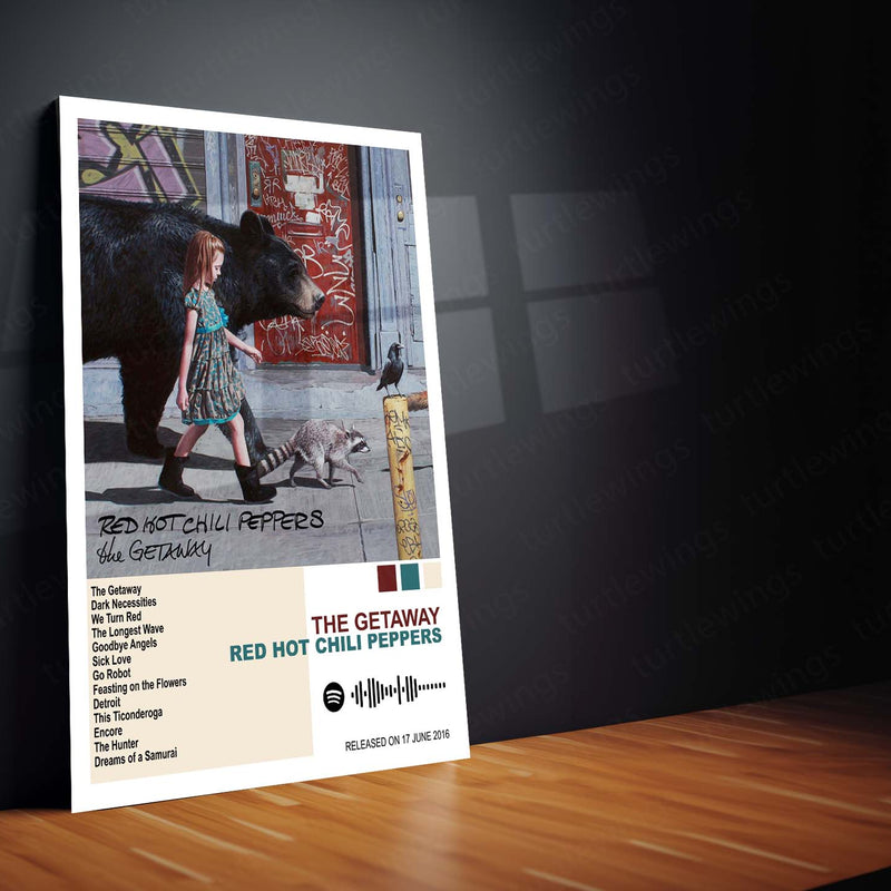 Red Hot Chili Peppers – Complete Album Collection | Set of 11 | Set of 8 | Set of 4 | Premium Metal Poster - TURTLEWINGS 