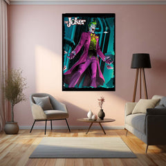 The Joker – Agent of Chaos Metal Poster | DC Comics Villain Wall Frame