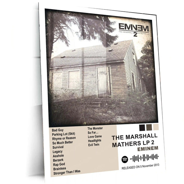 Eminem – Complete Album Collection | Set of 11 | Set of 8 | Set of 4 | Premium Metal Poster - TURTLEWINGS 