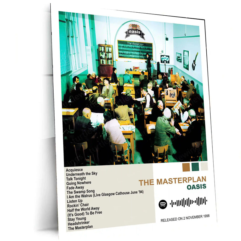 Oasis Complete Collection | Set of 11 | Set of 8 | Set of 4 | Album Posters Metal Frames Britpop Anthems. 90s Attitude. Timeless Manchester Energy. - TURTLEWINGS 