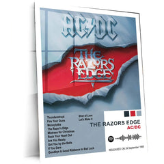 AC/DC Complete Album Collection | Set of 10 | Set of 8 | Set of 4 | Metal Frame Posters High Voltage. Pure Rock Energy. Legendary Wall Statement. - TURTLEWINGS 