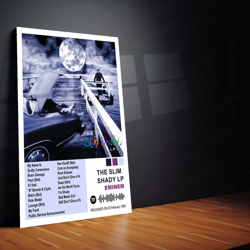 Eminem – Complete Album Collection | Set of 11 | Set of 8 | Set of 4 | Premium Metal Poster