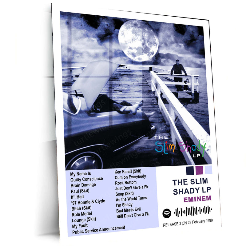 Eminem – Complete Album Collection | Set of 11 | Set of 8 | Set of 4 | Premium Metal Poster