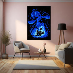 Anime Metal Poster | The Water Mermaid Within | Siren Awakening Pokemon Metal Frame  Inner Expression, Fluid Grace & Confident Power Wall Art