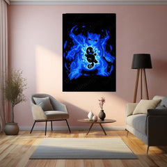 Anime Metal Poster | The Water Tortoise Within | Fortress Awakening Pokemon Metal Frame  Inner Defense, Calm Power & Unbreakable Strength Wall Art